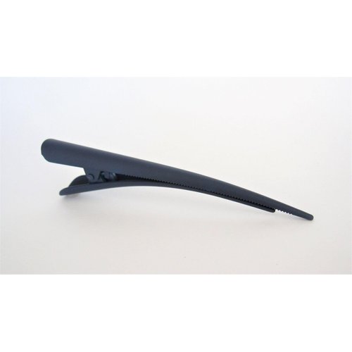 Generic Dark blue acrylic alligator hair clip for fine thin hair