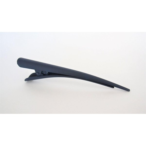 Generic Dark blue acrylic alligator hair clip for fine thin hair