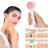 Facial Cleansing Brush, Double Sided Clean & Exfoliating & Massage Soft, Silicon Face Pore Cleanse, Blackhead, Dry or Wet Multi-Purpose()