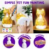 Goodyking Paint Your Own Cat Lamp Kit, DIY Halloween Crafts Gift Warm Light Cat, Painting Kit for Kids Ages 8-12, Arts & Crafts Kit, Room Decoration, Birthday Gifts for Girls Boys Ages 3 4 5 6 7 8 9+