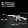 Piececool 3D Puzzles for Adults, Metal M16A1 Assault Rifle Gun Model Building Kits, DIY Assembling Arts and Crafts Best Dad Boyfriend Christmas Birthday Gifts & Desk Decor.