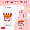 Jinei 60 Pcs Circus Carnival Party Supplies 16 oz Carnival Plastic Cups Bulk Welcome to the Carnival Disposable Cups for Circus Theme Carnival Birthday Party Favors Decorations