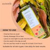 Auravedic Anti Aging Oil for Skin | Organic Face Moisturizer with Grapeseed & Avocado | Unisex Ayurvedic Massage Therapy Oil | 3.38 Fl Oz 100ml