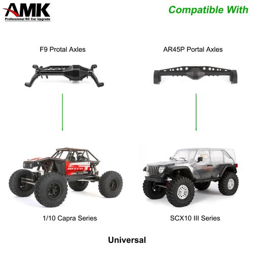 Thicker UTB10 Portal Stub Axles Harden Steel Capra Drive Shaft 1/10 Scale Accessories for RC Rock Crawler Axial Capra 1.9 SCX10 III Upgrades(2 Set(4Pcs))