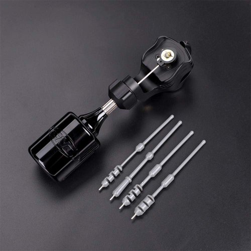 HAWINK Rotary Tattoo Machine Pen For Shader & Liner & Coloring Cartridges Gun Coreless Motor 36mm Sleeve Grip CNC-MG2-T5-1