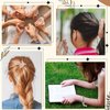 Solsew 48 Pcs Bible Verses Ribbon Hair Ties Christian Bible Verse Bracelet Bulk Christian Religious Elastic Ponytail Holder Wristbands for Women, Christian Gifts Bulk for Christians Bible Lovers
