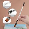 Paint Brushes Set of 16 Pieces YIHUALE Wooden Handles Brushes with Canvas Brush Case, Professional for Oil, Acrylic and Watercolor Painting
