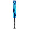 EANOSIC Spiral Router Bits Up Down Compression Bit 1/2 inch Cutting Diameter with Nano Blue Coated, 1/2 inch Shank Solid Carbide CNC End Mill for Wood Carving Engraver Milling Cutters (Extra Long 4”)