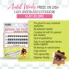Ardell Winks Press-On Underlash Extensions - Pre-Glued, 30 DIY Lash Clusters, Easy Application, Individual Lashes with Applicator, 1-Pack