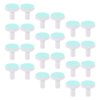 Angoily 24PCS Baby Nail File Pads, Electric Baby Nail Grinding Heads, Kid Nail Trimmer Replacement Pads, Nail Clippers Polish Disc for Kids 12 Months Up (Green)
