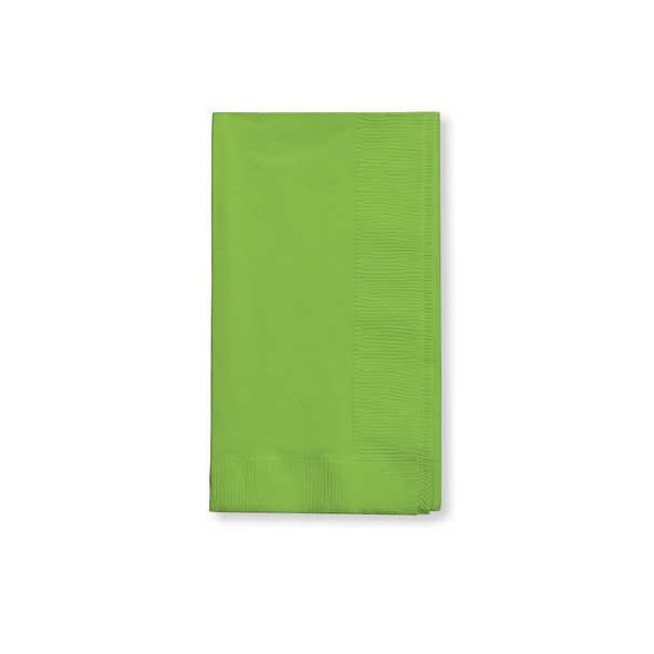 Creative Converting Lime Green 3-Ply Dinner Napkins 25 Per Pack