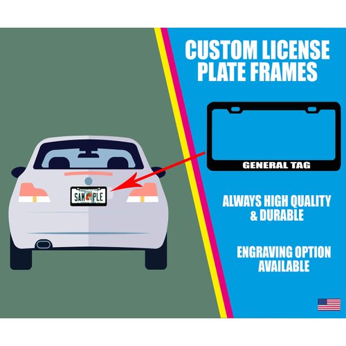 I'd Rather BE in Puerto Vallarta Mexico License Plate Frame Metal