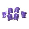 fantasycart's Kid's Roller Blading Wrist Elbow Knee Pads Blades Guard 6 PCS Set in Purple (Purple)