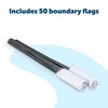 PetSafe Boundary Flags (Bundle of 50), For Use with PetSafe's Dog and Cat In-Ground Fences and Wireless Fences - From the Parent Company of INVISIBLE FENCE Brand, White, 3"x2.5" flags
