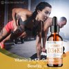 Healthy Genetics Liquid Vitamin D3 K2 Plus Vitamin K2 MK-7 | 5000IU Vitamin D Liquid Drops | Bones | Immune | Heart Health | Boost Energy 2oz