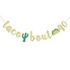 Taco Bout 40 Cactus Banner, 40th Birthday Fiesta Party Decorations, 40th Birthday Decor