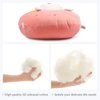 ARELUX 18in Bunny Plush Pillow Cute Strawberry Stuffed Animal Kawaii Anime Bunny Plushie Soft Hugging Pillow Plush Toy Friends Family Members