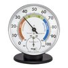 La Crosse Technology 45.2033 Tablestand Thermo-Hygrometer, Silver