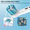 Replacement Toothbrush Heads Compatible with Oral B Braun Electric Toothbrush, 16 Pack Electric Toothbrush Heads, Precision Clean Brush Heads Refill for Oral-B 7000/Pro 1000/9600/ 5000/8000/3000