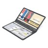 HerriaT Car Registration and Insurance Card Holder - Leather Vehicle Glove Box Automobile Documents Paperwork Wallet Case Organizer for ID, Driver's License, Key Contact Information Cards