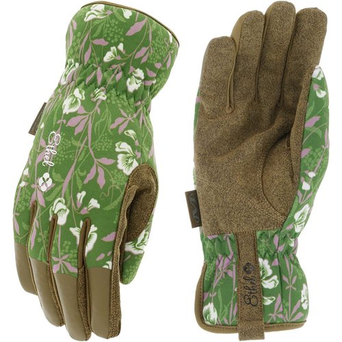 Mechanix Wear: Ethel V&A Museum Collection Women’s Gardening & Utility Work Gloves, Touchscreen Capable, Synthetic Leather Gardening Gloves for Women, Multi-Purpose Use (Sweet Pea, Women's Medium)