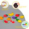 10 pcs Fridge Magnets for Kids - Fridge Magnets for Toddlers 1-3 - Kids Magnets Educational Toys - Learning Fruits Magnets for Babies,Fruits Cartoon Magnet (Fruits)