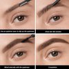 YOUNG VISION 3-in-1 Eyebrow Pencil, Eye Brow Pen, Brush and Razor Trio, Micro-Fine + Define Eyebrow Shades, Easy To Use, Long Lasting and Waterproof
