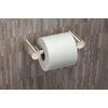 Moen YB0408BN Align Pivoting Double Post Modern Toilet Paper Holder, Brushed Nickel