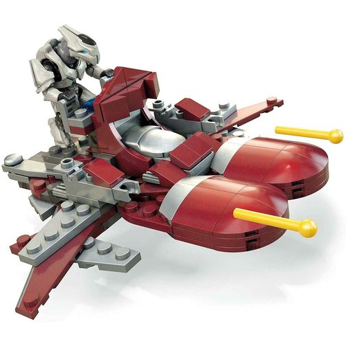 Mega Construx Halo Banshee Breakout Vehicle Halo Infinite Construction Set with Spartan Recon Character Figure, Building Toys for Kids
