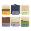 AUTHENTIC BATH & SOAP Natural Cold Processed - Soap Bar Set for Oily Skin - Gentle Cleanser, Oil Control, Fights Odor, for Men & Women, Cruelty Free, SLS & Paraben Free (Pack of 6) 4.2 Oz Each