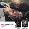 KEMIMOTO Mule Seat Cover Compatible with Kawasaki Mule 3000 3010 3020 4000 4010 2001-2024, UTV Bench Seat Cover Set Camo Anti-Scratch Full Protection