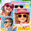 OCTERIC 24 Pcs Kids Sunglasses Bulk, Party Favors for Boys and Girls Age 3-8, Neon Sunglasses with UV400 Protection for Summer Beach Pool Party Birthday Graduation Classroom Prize Goody Bag Stuffers