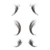 Hair Edges Stickers Fashion Temporary Tattoos Edges for Hair DIY Waterproof Long Lasting Fake Hairline Sticker for Women Girls(ED-04)