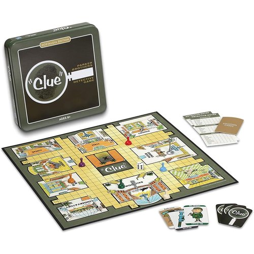 WS Game Company Clue Nostalgia Edition Board Game in Collectible Tin