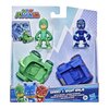 PJ Masks Gekko vs Night Ninja Battle Racers Preschool Toy, Vehicle and Action Figure Set for Kids Ages 3 and Up