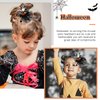Halloween Hair Clips Strange Spider Witch Hat Hair Accessories for Women Glitter Star Sequin Designs Halloween Small Claw Clips for Thick Thin Hair Decorations 2 Pcs(Spider)