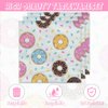 40Pcs Sweet One Donut Birthday Party Supplies For 20 Guests, Paper Plates And Napkins For Girl Sweet One Birthday Party Decorations