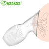 Haakaa Silicone Breast Pump 4 oz/100 ml, BPA FREE Manual Breast Pump 100% Food Grade Silicone BPA PVC and Phthalate Free