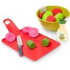 Casdon Joseph Joseph Toys - Chop2Pot - Super Safe Kitchen Playset for Kids with Foldable Chopping Board & Choppable Play Food - For Children Aged 2+
