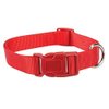 Zack & Zoey RED Dog Collar Bulk LOT Packs 4 Sizes Nylon Litter Band Puppy Rescue Shelter(XSmall - 6 to 10 Inch 5 Collars)
