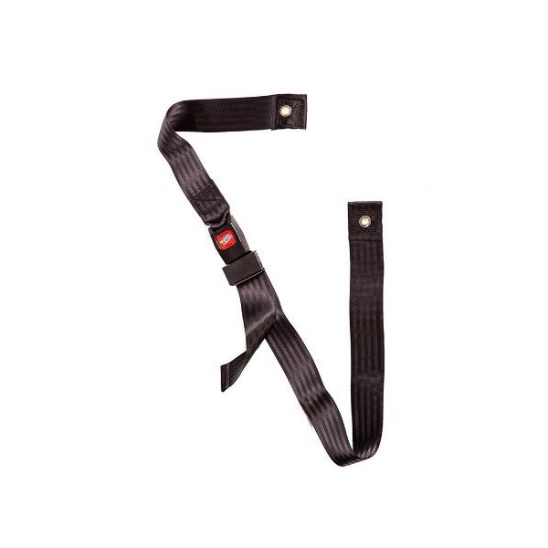 Wheelchair Strap Seat Belt Auto Style with Metal Buckle (Up to 60") by HEALTHLINE