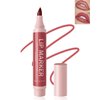 Lip Stain Marker Pen-1Pcs Rose Pink Hydrating Lip Tint Marker, Longlasting Waterproof Smudgeproof lip tint stain Lip Color, Matte Lip Marker Stain Liquid Lip Liner Pencil, Lip Makeup Gift for Women-03