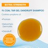 True+Real Coal Tar Therapeutic Tar Gel Anti-Dandruff Shampoo 1% Coal Tar, 6 Ounce