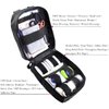 Carlebben EMT Pouch MOLLE Ifak Pouch Tactical MOLLE Medical First Aid Kit Utility Pouch (With Medical Supplies)