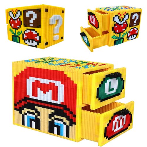 VIIOVOIIV Idea Festival Micro Building Blocks Set(4500Pieces) Storage Box Building Blocks,for Adults and Kids Ages 8+