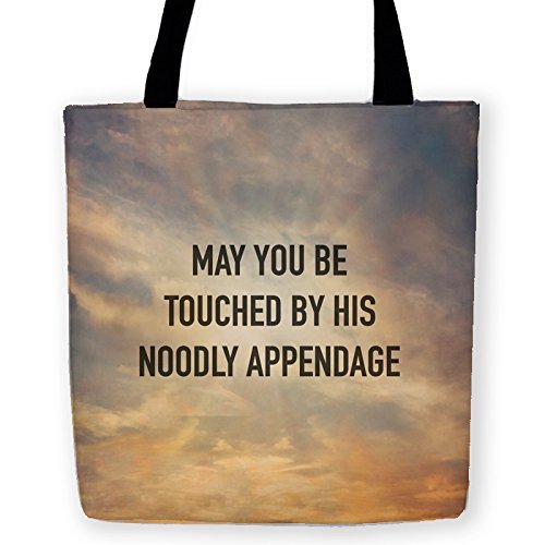 FSM May You Be TOUCHED BY HIS NOODLY APPENDAGE Carryall Tote Bag (13in)