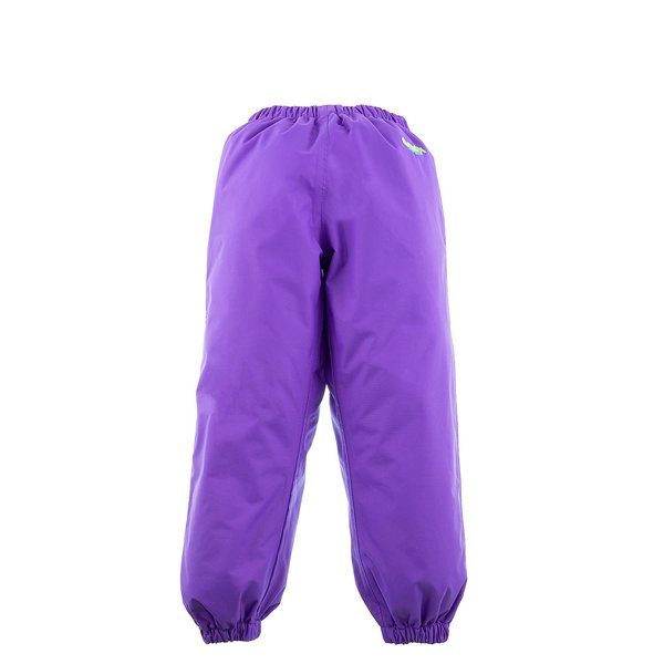 Splashy Waterproof Rain Pants for Kids (2T, Purple)