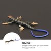 NUOBESTY Realistic Fake Lizards Artificial Reptile Lizard Models Plastic Lizards Action Figures for Halloween and April Fool's Day Pranks, 2 Pieces