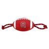 Pets First North Carolina State Football Dog Toy, Tough Quality Nylon Materials, Strong Pull Ropes, Inner Squeaker, Collegiate Team Color
