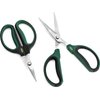 Yieldcropper Hydroponic 2-Pack Bonsai Scissors and Plant Trimming Shears Set - Stainless Steel Pruning Shears for Indoor Gardening, Succulent Harvest, and Precision Plant Care
